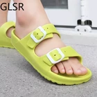 Шлепанцы женские из ЭВА, мягкие удобные пляжные тапочки, летняя обувь