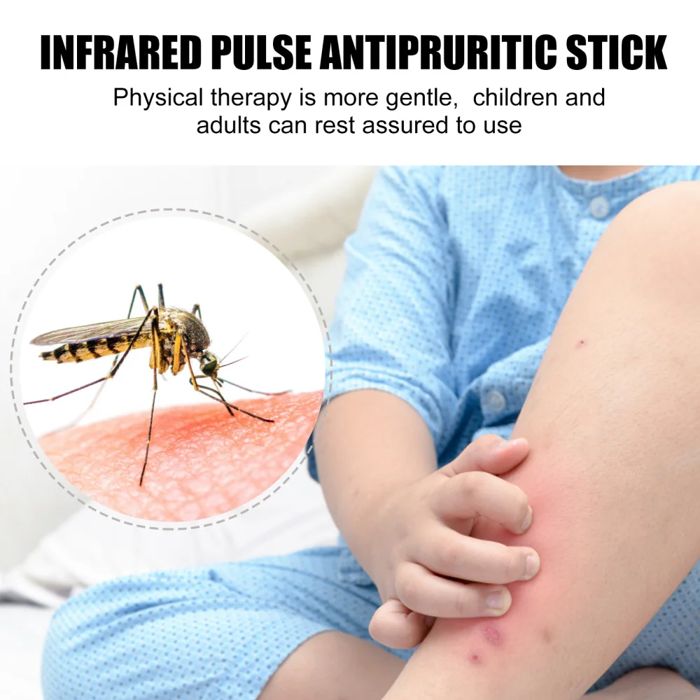 

1Pc Insect Bite Healer Adjustable Kids Adult Antipruritic Device (White)
