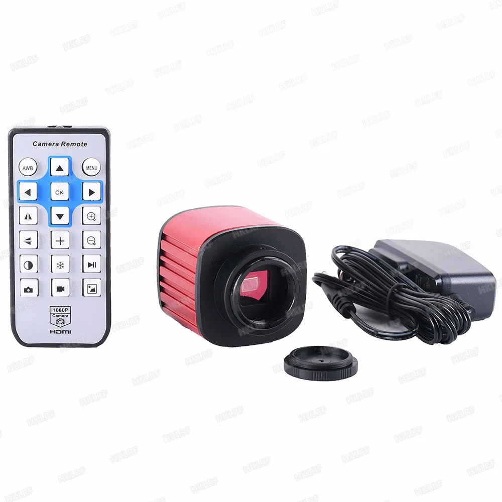 HAYEAR 16MP HD промышленный цифровой микроскоп камера USB TF карта 4K Запись видео с ИК