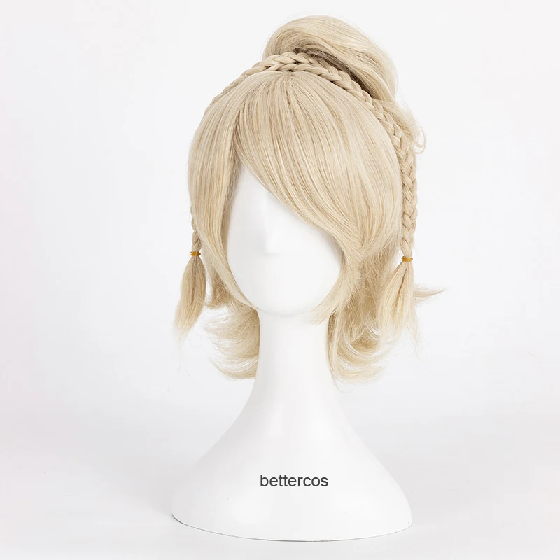 Final Fantasy XV Lunafreya Nox Fleuret принцесса Луна Косплэй парик короткие светильник блондинка