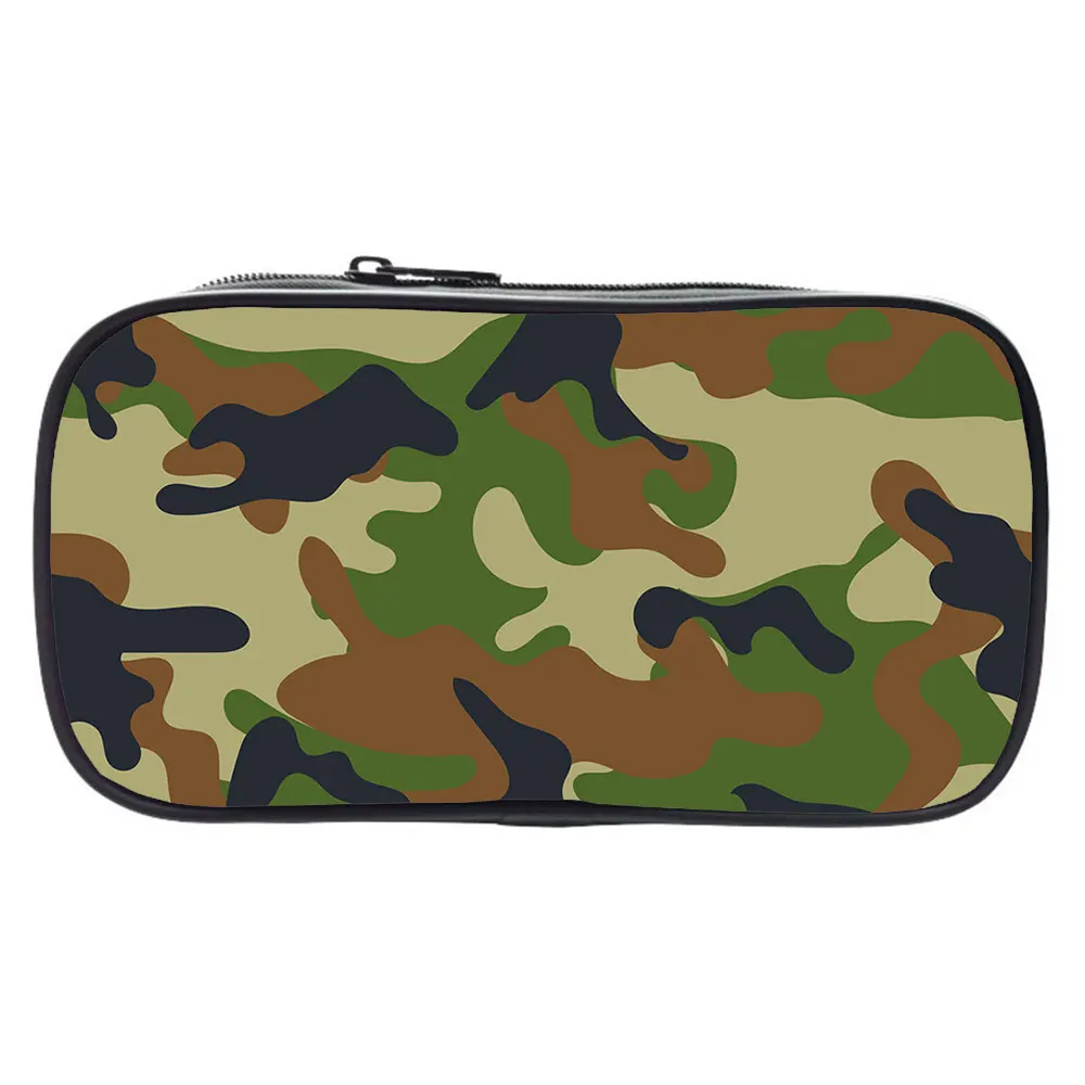 Bag Wallet  Army Green Makeup Camo Colors Case Pencil Box School Supplies