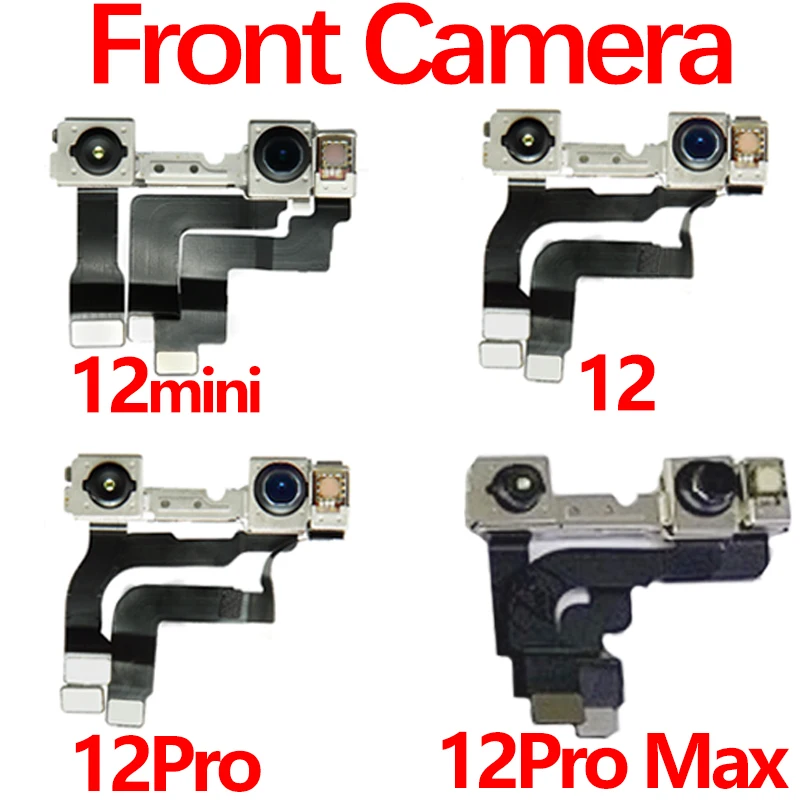 

Original For iPhone 12 mini 12 pro Max Front Camera Proximity Small Sensor Face Front Camera Flex Cable Phone Repair Parts