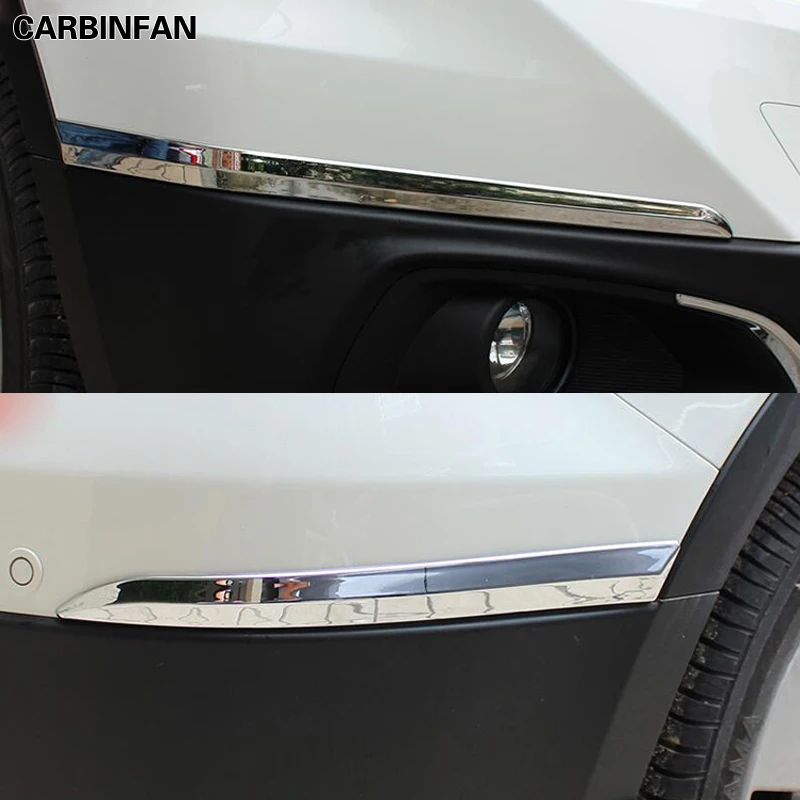 Передний Задний бампер угловая защита рамка край доска ABS хром 4 шт./компл. для Suzuki