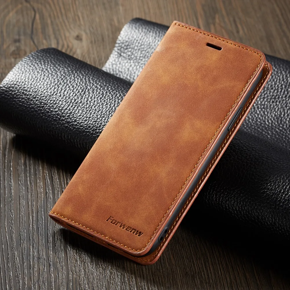 Кожаный чехол для iPhone 11 Pro SE 2020 7 8 6s 6 Plus X XS Max XR книжка с откидной крышкой Apple