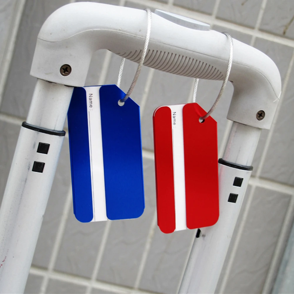 Бирки для багажа из алюминиевого сплава багажные бирки бординга карточка