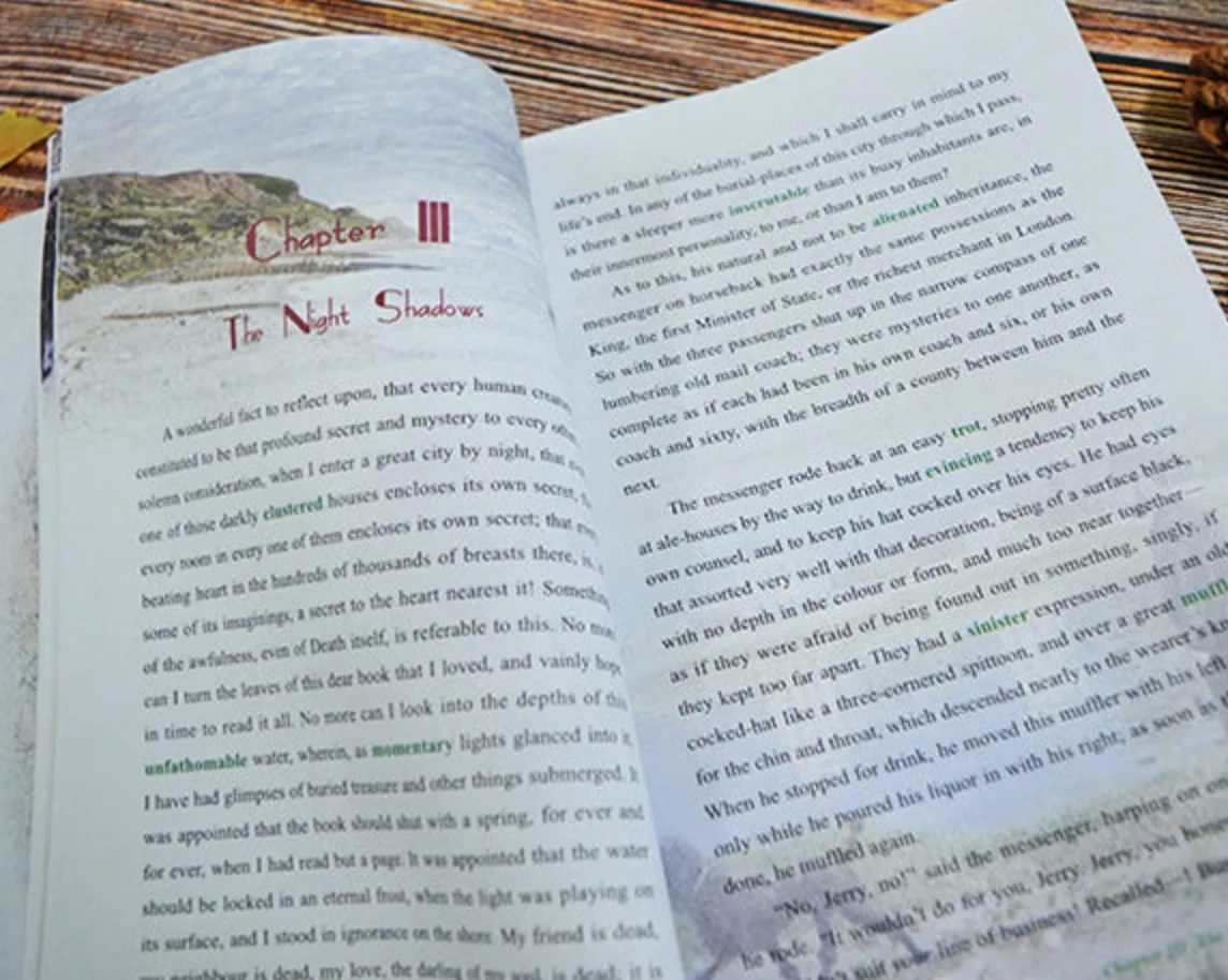 Повесть о двух городах иллюстрация Чарлза Диккенса полное английское издание