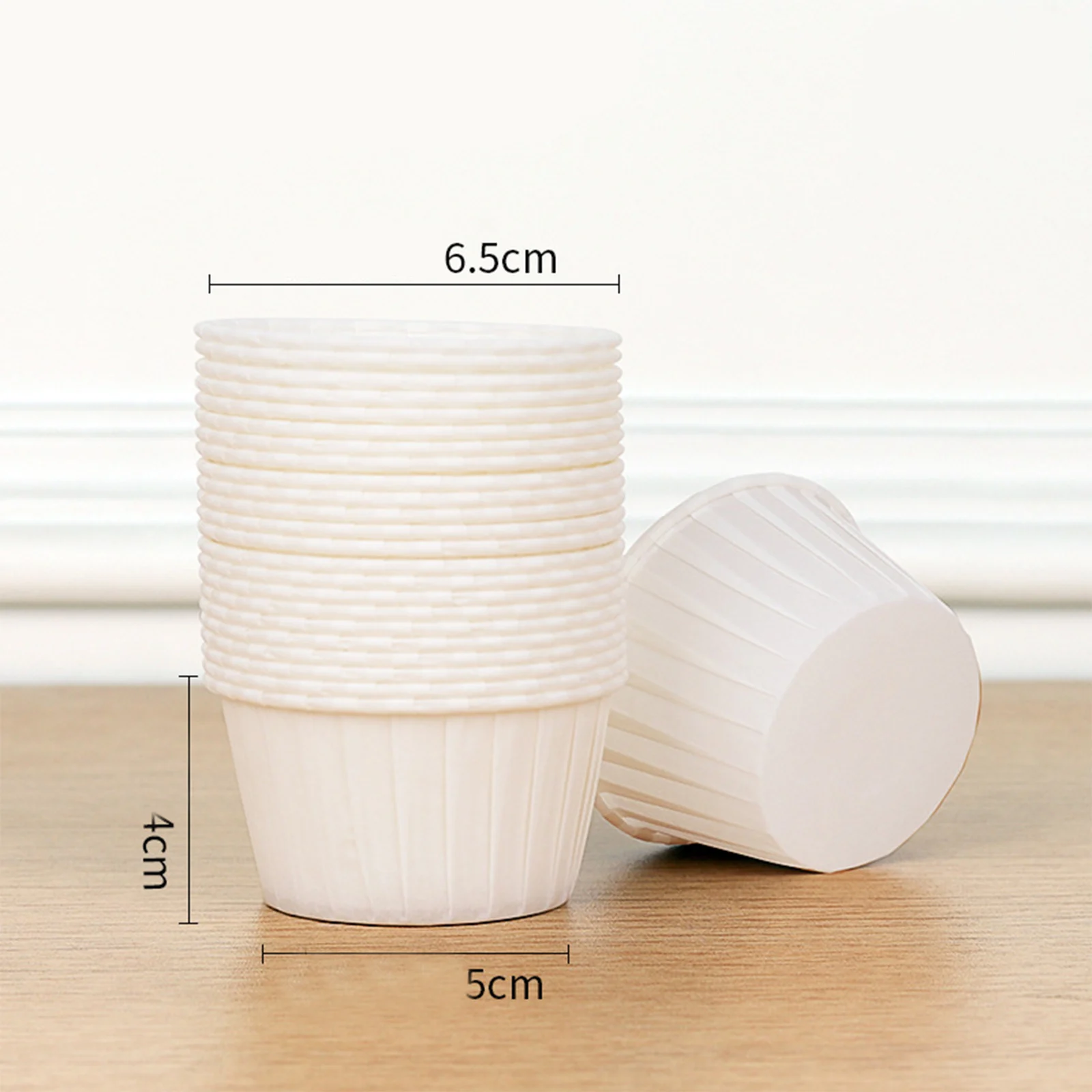 

50PCs Muffin Cupcake Paper Cups Liner Baking Muffin Box Case Party Decorat Tray Household Baking Paper Tray Muffin Cupcake Mold