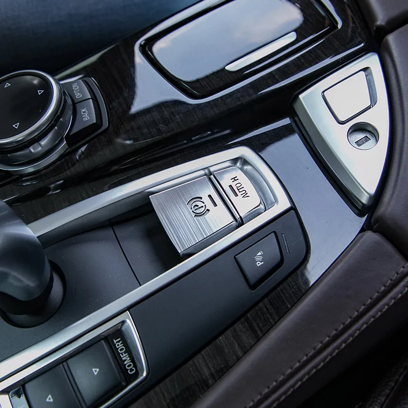 Для BMW 5 Series GT X3 X4 X5 X6 F10 F07 F25 F26 F15 F16 11-17 Автомобильная Центральная крышка ручного