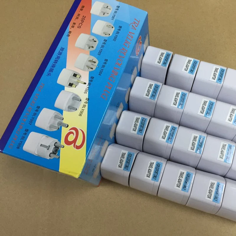 Универсальный переходник адаптер питания конверсионный Адаптер дорожный