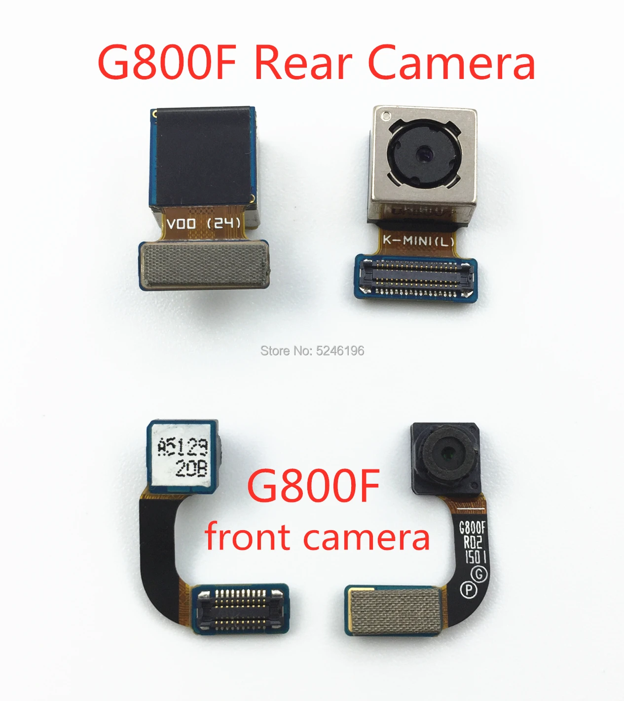 1 шт. задняя большая Основная камера заднего вида модуль фронтальной камеры