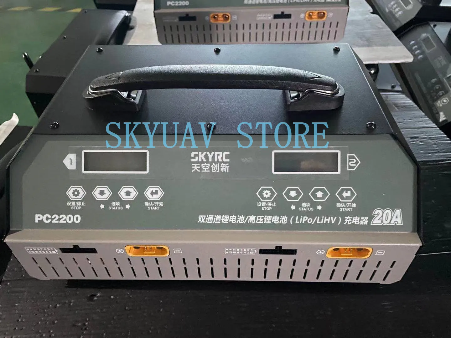 SKYRC PC2100 обновление PC2200 двухканальный 12S Lipo зарядное устройство 2100 Вт/20A Дрон