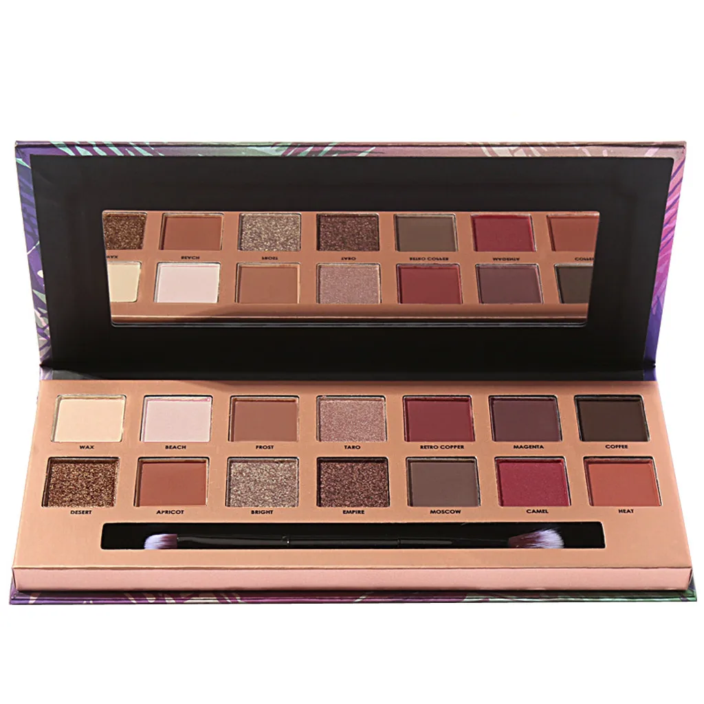 Focallure 14 цветов перламутровые цветные тени для век пудра палитра набор бровей век|