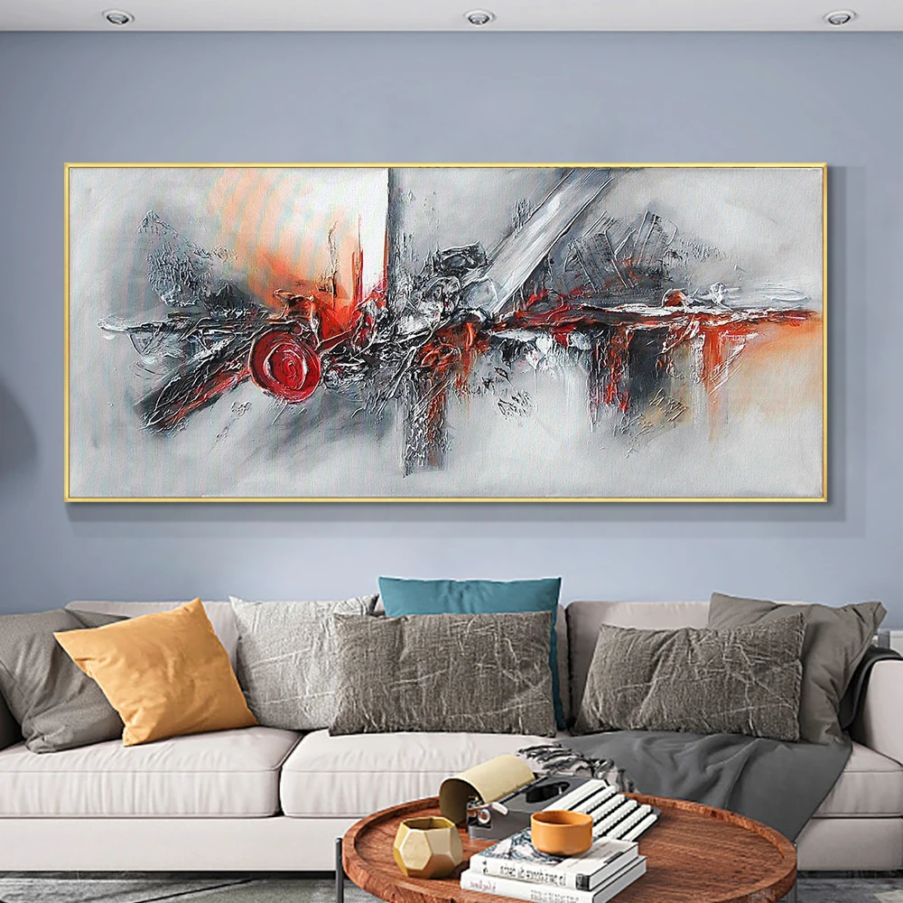 

Abstract 3D Art Thick Knife Oil Painting 100% Handpainted Canvas Wall Art Modern Paintings Art Free Shipping For Home Decor