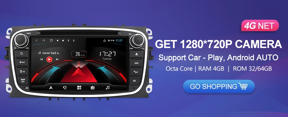 Isudar Восьмиядерный автомобильный мультимедийный плеер gps Android 9 2 Din для FORD/Focus/S-MAX/Mondeo/C-MAX/Galaxy камера заднего вида USB DVR DSP