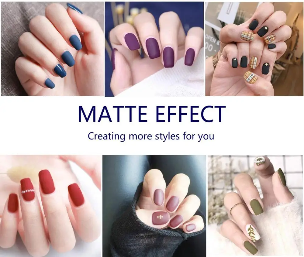 Матовое верхнее покрытие AwsmColor набор блестящих верхних и базовых покрытий без