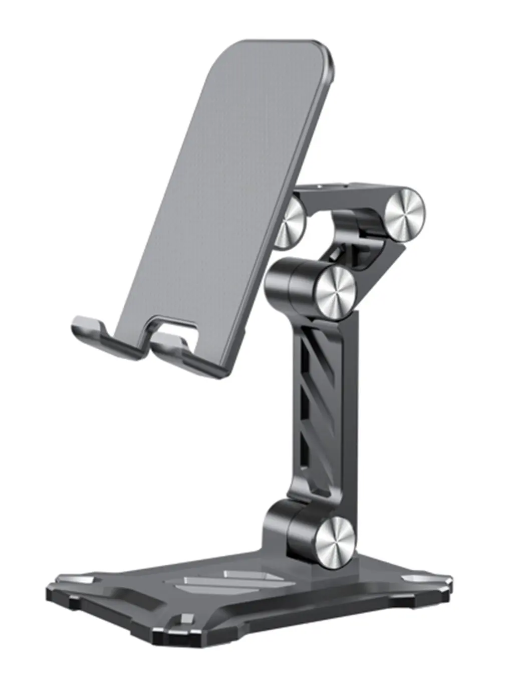 

Ergonomic Design Free Rotation Powder Metallurgy Antiskid Metal Telescopic Stand For 4.7-13 Inch For IPad And Tablet