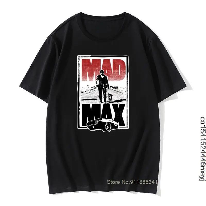 

Vintage Mad Max Tshirt Fury Road Movie Warrior Hardy Action Sci Fi Driving Car Printed Tops T Shirt Camisas Hombre