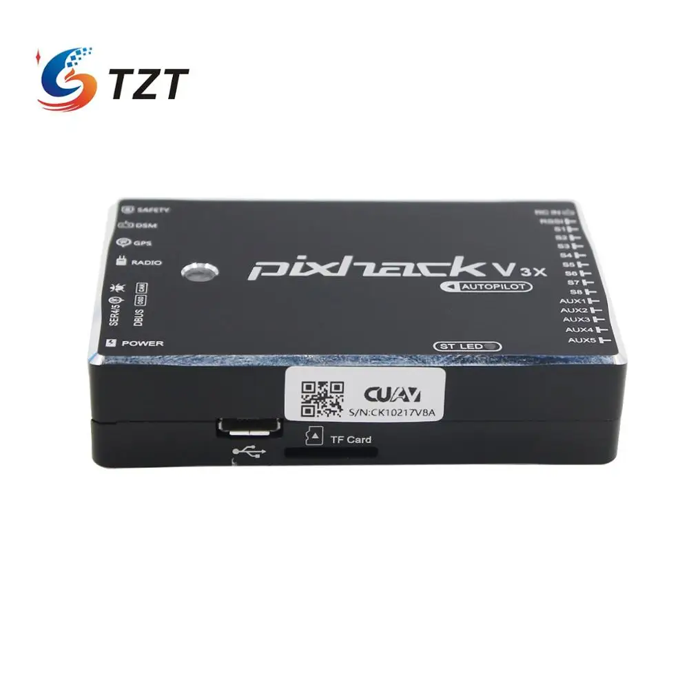 CUAV Pixhack V3X Полетный контроллер PIX с открытым исходным кодом + M8N GPS для FPV дрона