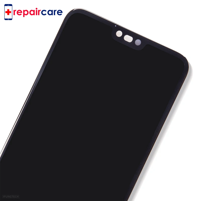 100% новый черный 5 84 дюймовый ЖК дисплей с отпечатком пальца для Huawei Honor 10 +