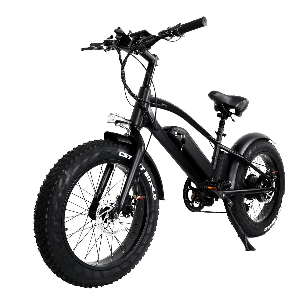 Kaufen CMACEWHEEL T20 Moped Elektrische Fahrrad Doppel Batterie 10Ah 750W 20 * 4in Fett Reifen Max Geschwindigkeit 45 Km/h Laufleistung 120km E-Bike