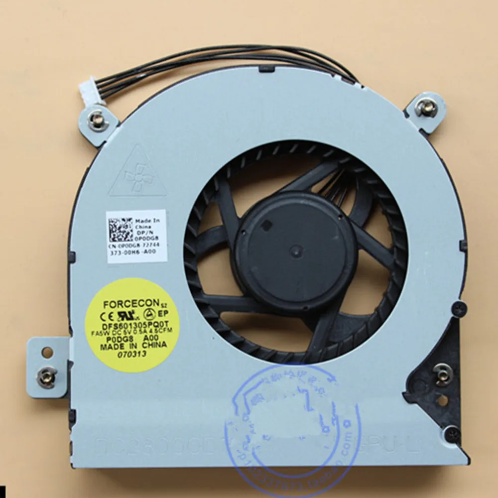 Оригинальный кулер для ЦП и ГП DELL Alienware M18X R2 охлаждающий вентилятор DFS601305PQOT FA5V 0XHW5W