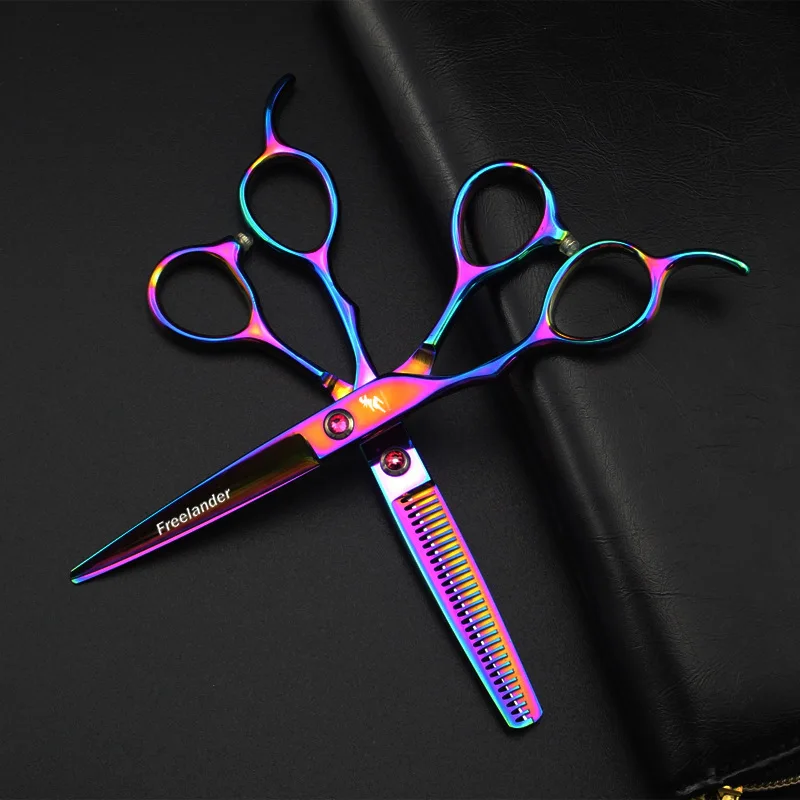 

Left Hand Hair Scissors 6 Inch Professional Hairdressing Scissors Shear Barber Scissors Cutting Thinning Scissors For Hair