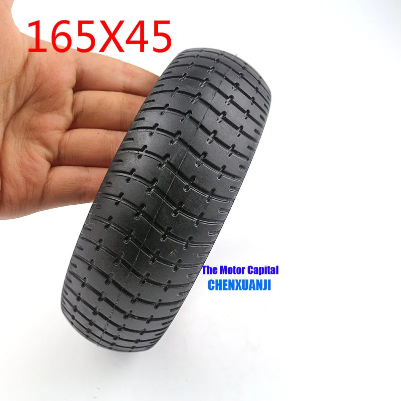 good quality 165x45 Solid Tire 6.5 inch for 6.5" Hoverboard Self Balancing Electric Scooter Spare Parts | Автомобили и