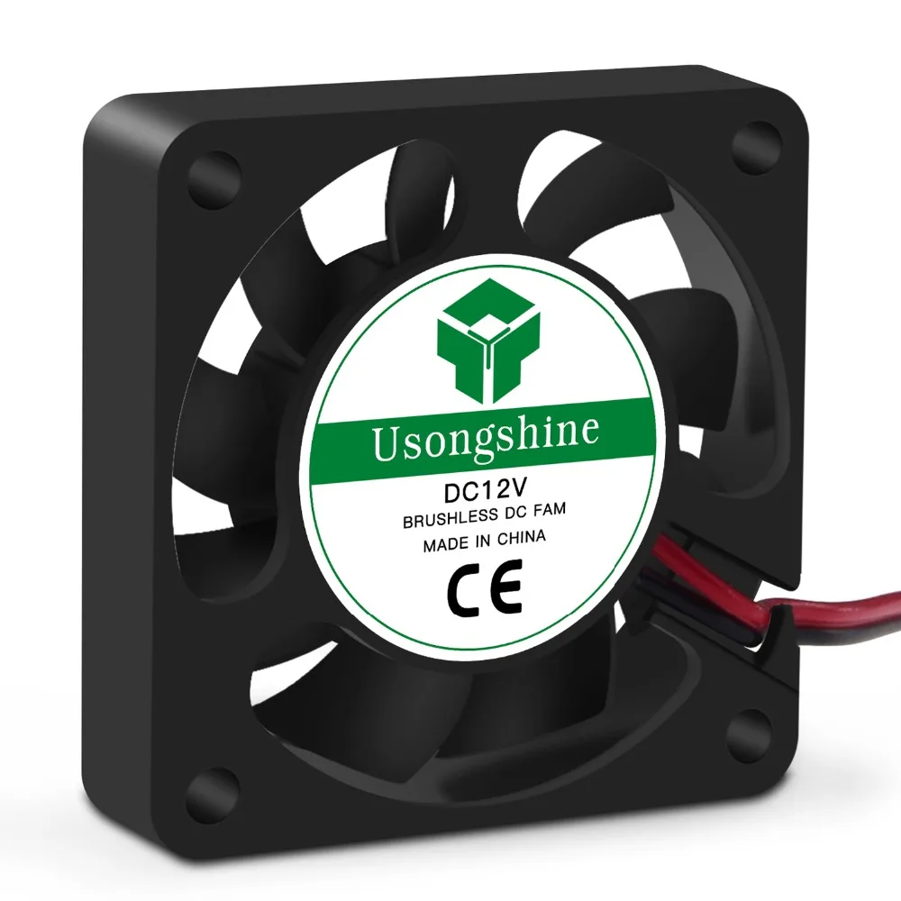 4010 Вентилятор охлаждения 12V 24V 2 Pin с Dupont провод бесщеточный 40*40*10 охлажденный