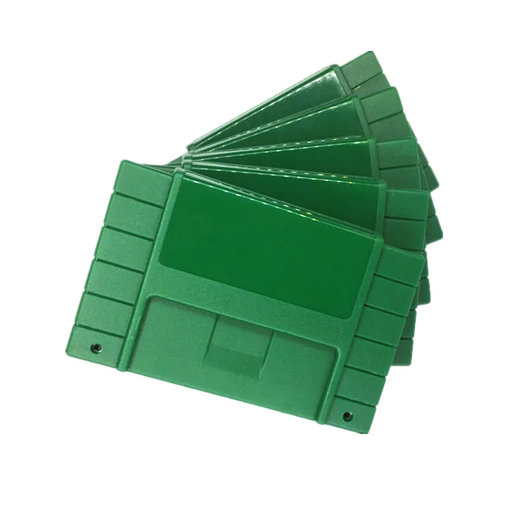 ArmyGreen color Game Cartridge Replacement Plastic Shell For NTSC SNES game card 16BIT | Электроника