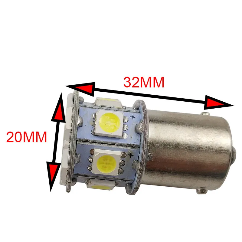2pc Car Led 1142 BA15D 13 SMD 5050 led 7440 1157 1156 13smd Turn Signal LED Bulbs Auto Rear Brake Lights Source | Автомобили и