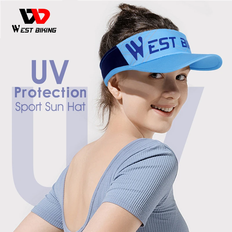 

UV Protection Cycling Sun Hat Travel Hat Outdoor Sports Hat Tennis Adjustable Headband,for Cycling,MTB,Bicycle,Mountaineering