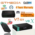 Распродажа, спутниковый ресивер Gtmedia V8X, аналогичный Gtmedia V8 NOVA V9 Prime V8 Honor full hd gtmedia v7 s2x с usb wifi