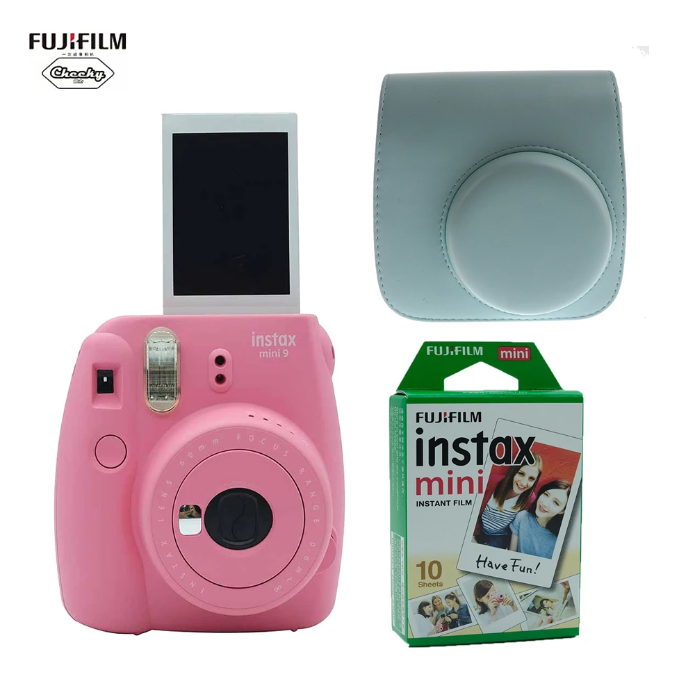 Оригинальная моментальная Камера Fujifilm INSTAX Mini 9 подарочная упаковка новинка 5
