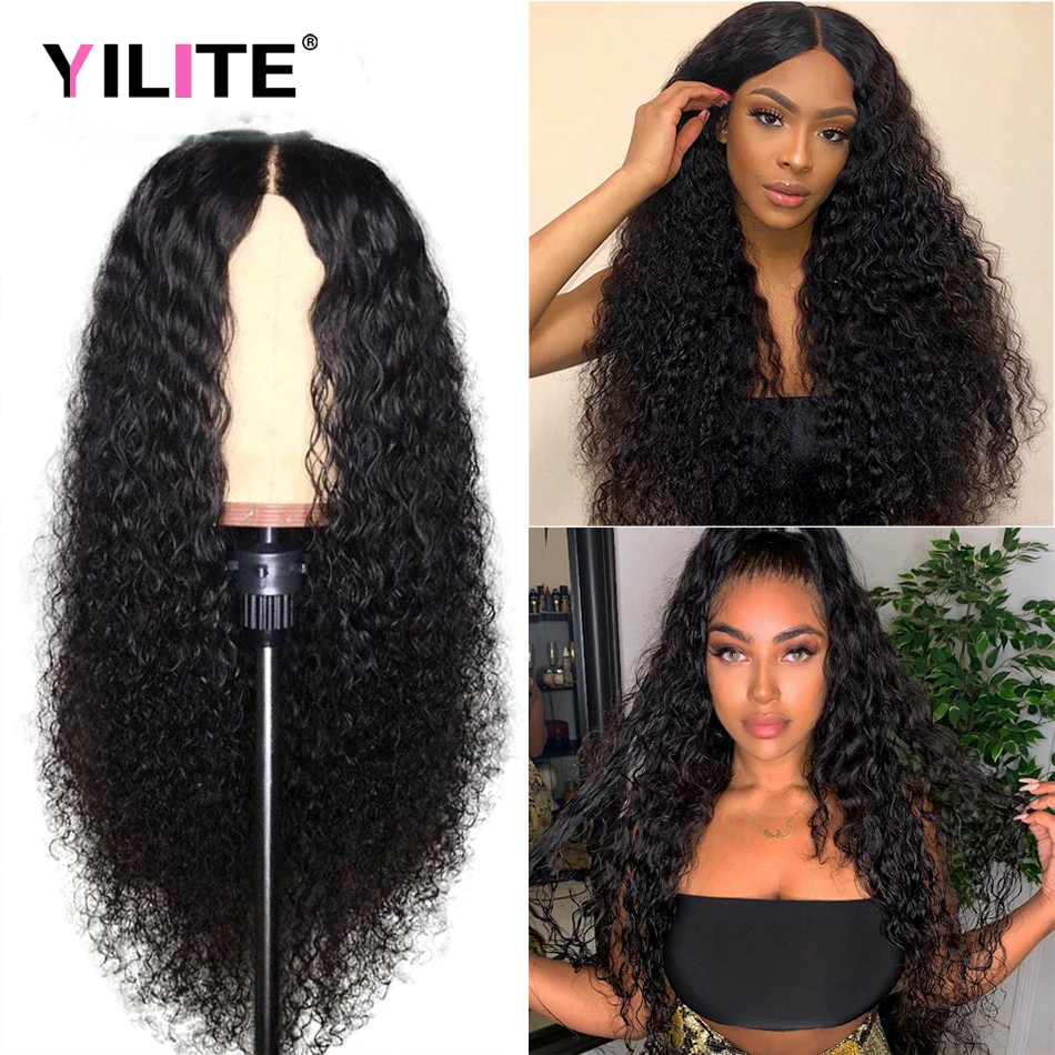 

Kinky Curly 13x4 Lace Frontal Human Hair Wigs Natural HD Lace Front Wig Pre Plucked Brazilian Human Hair Wig 180% Density Curly