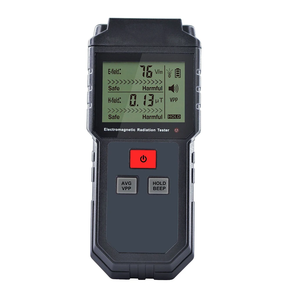 Electromagnetic Field Radiation Tester Meter Handheld Counter Digital Dosimeter LCD Detector Measurement | Инструменты