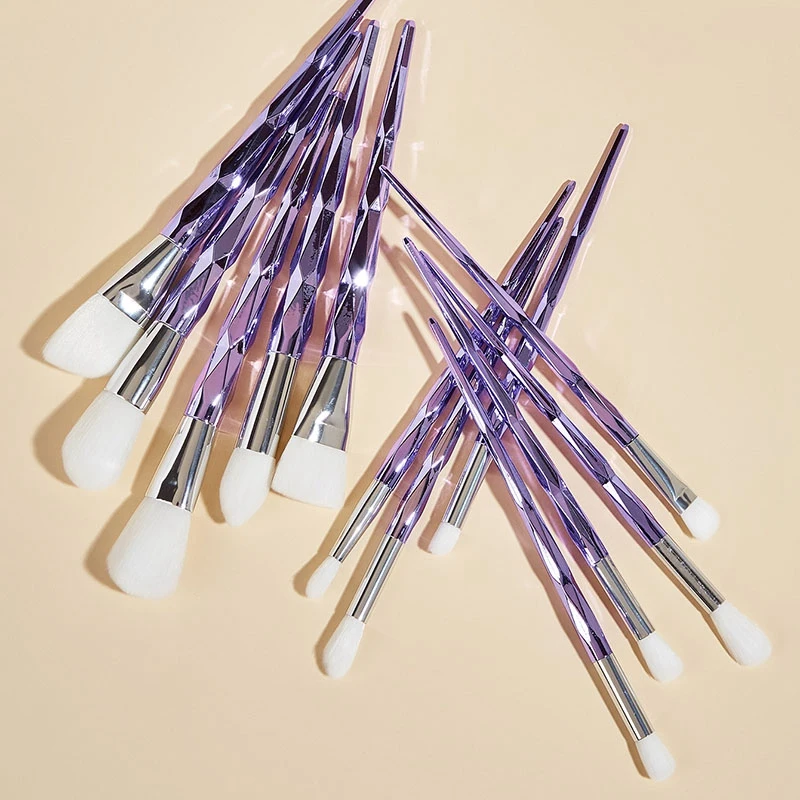 

12Pcs Eye Makeup Brushes Set Eye Shadow Eyebrow Sculpting Brushes Facial Makeup Cosmetic Brush Tools