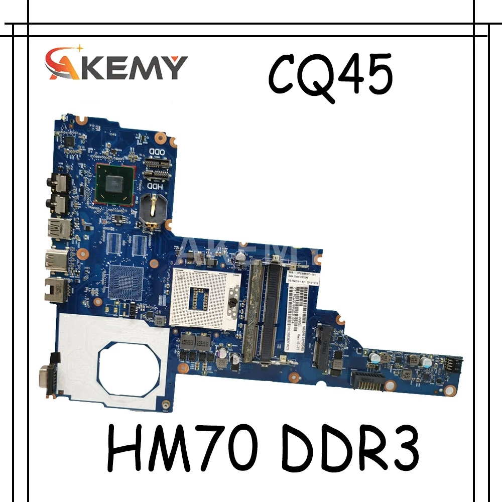685783 001 501 6050A2493101 MB A02 для HP 2450 1000 2000 CQ45 материнская плата ноутбука HM70 UMA