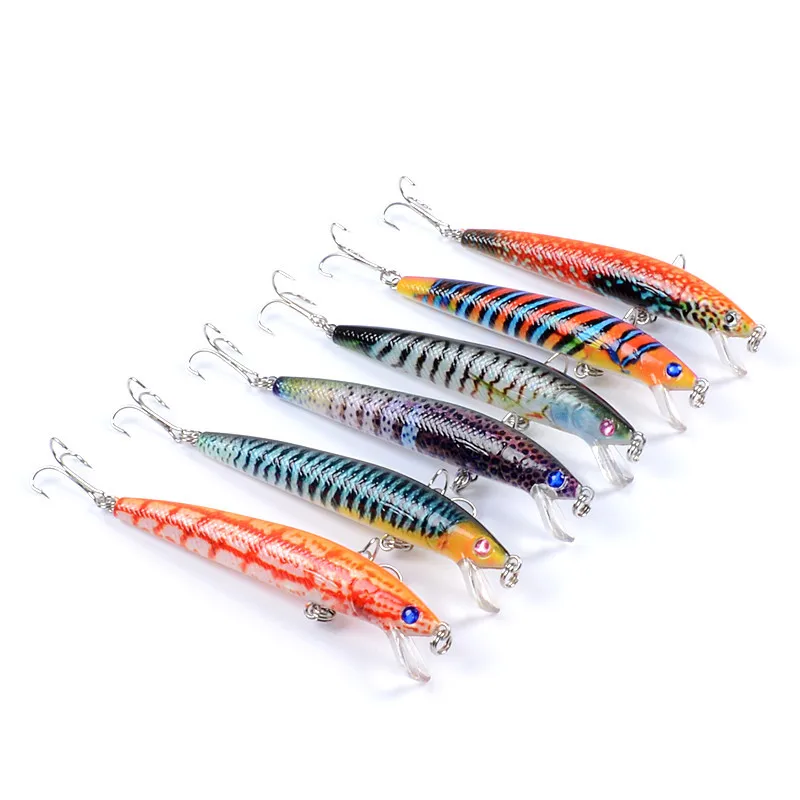 

6 color 9.5cm/8g New model fishing lures Hard Baits Crankbait Jointed Fishing Wobblers Slow Sinking/Floating