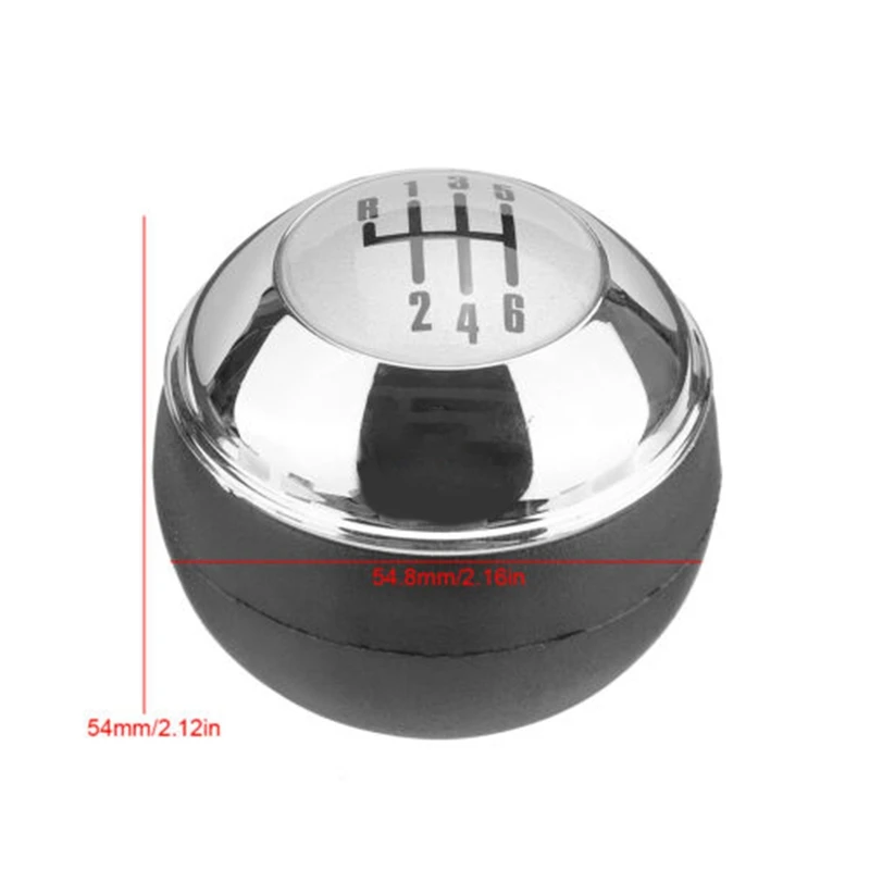 6 скоростей ручной рычаг переключения передач хром для MINI R50 R52 R53 Cooper 2001 2008|МКПП и