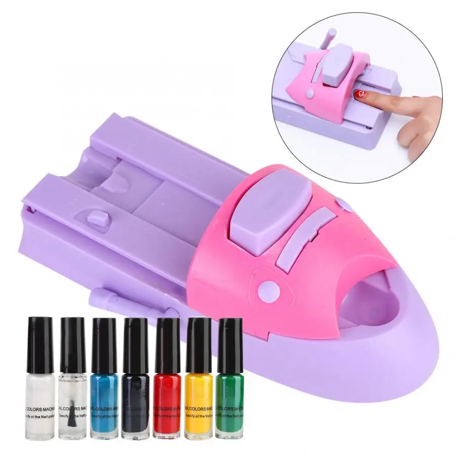 Ногтей Nail Art принтер Нейл-арт в домашних условиях узор печать штамп, машинка для маникюра, инструмент для нейл-арта