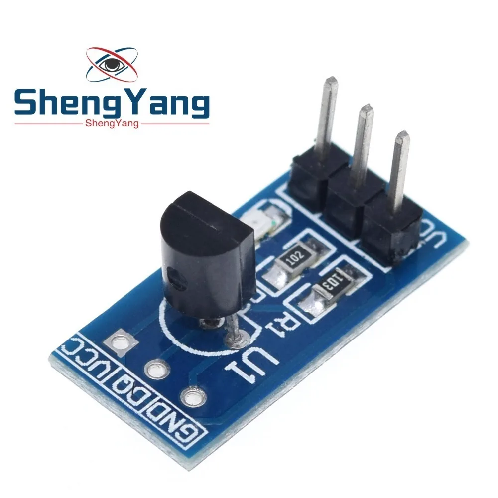 ShengYang 1 шт. DS18B20 модуль датчика измерения температуры для arduino