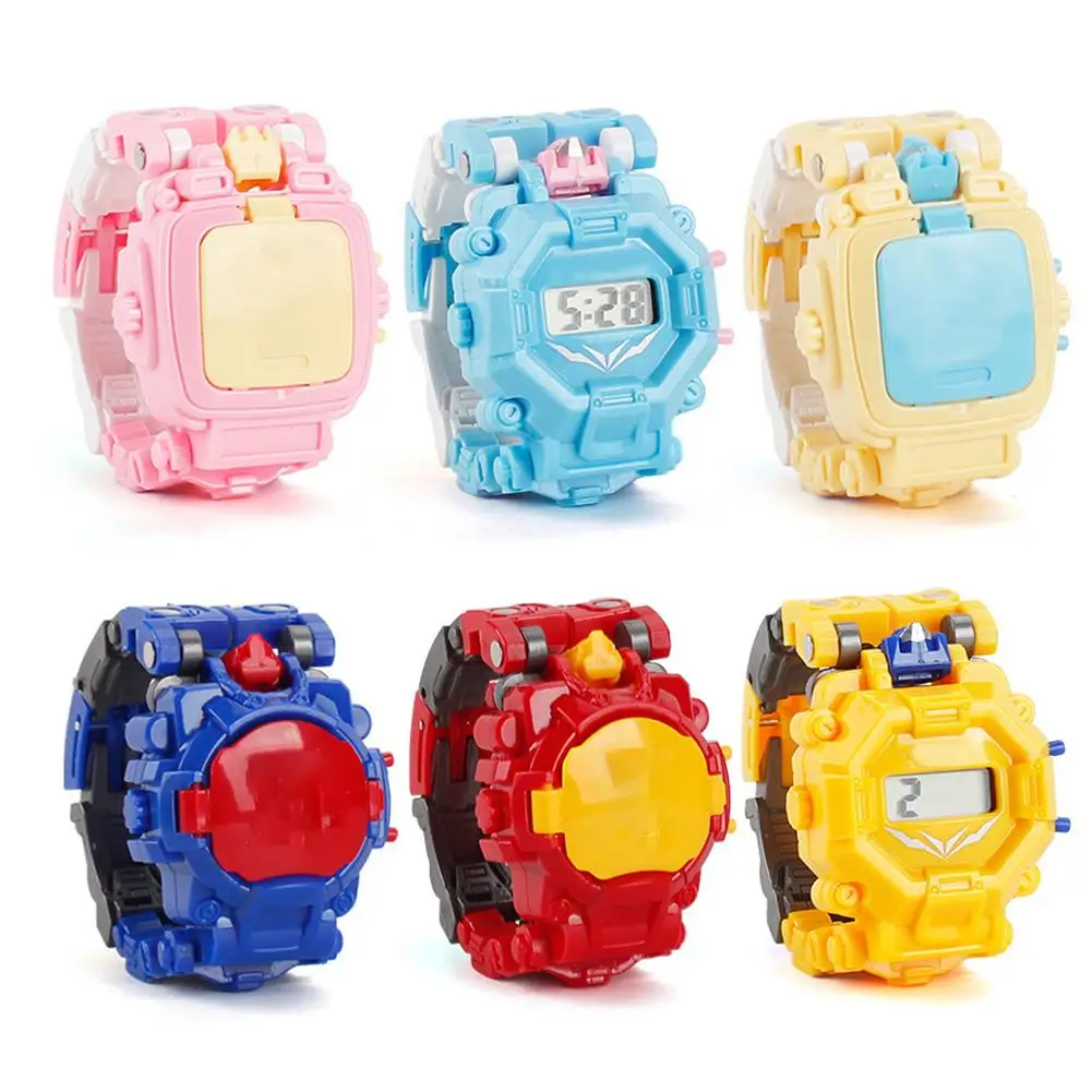 Обучающие игрушки подарки Детские часы-игрушка инновационный мультяшный