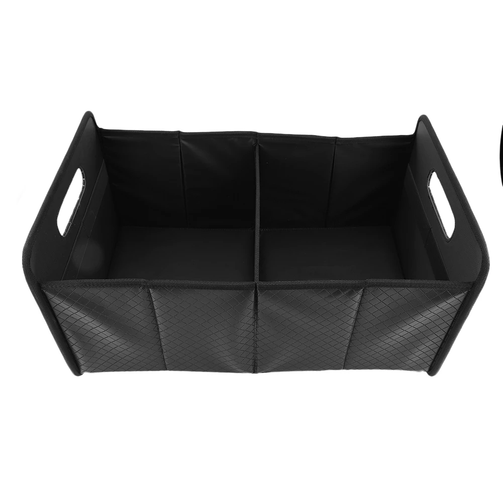 Pаспродажа Домашний автомобильный ящик для хранения в багажнике, чехол для телефона, многофункциональный карманный черный держатель-Органайзер