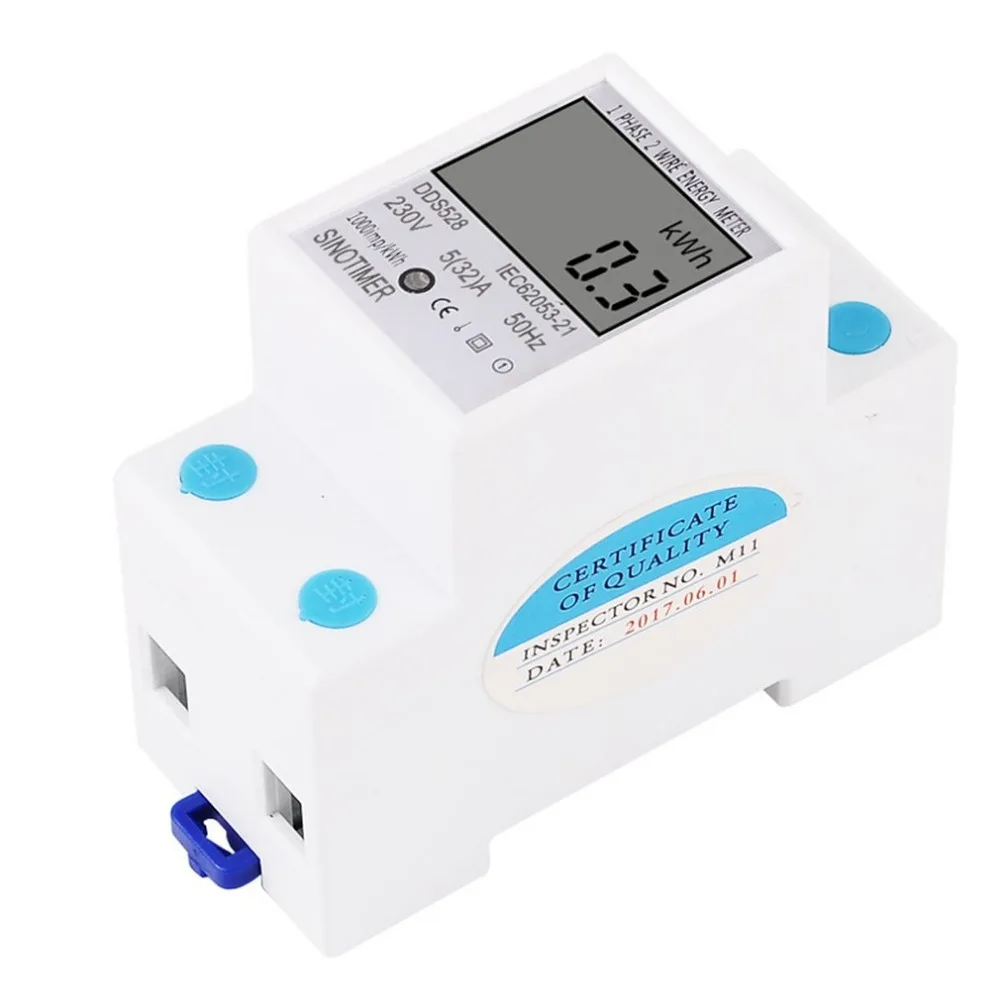 SINOTIMER кВтч AC 230 в цифровой монитор использования электроэнергии ваттметр