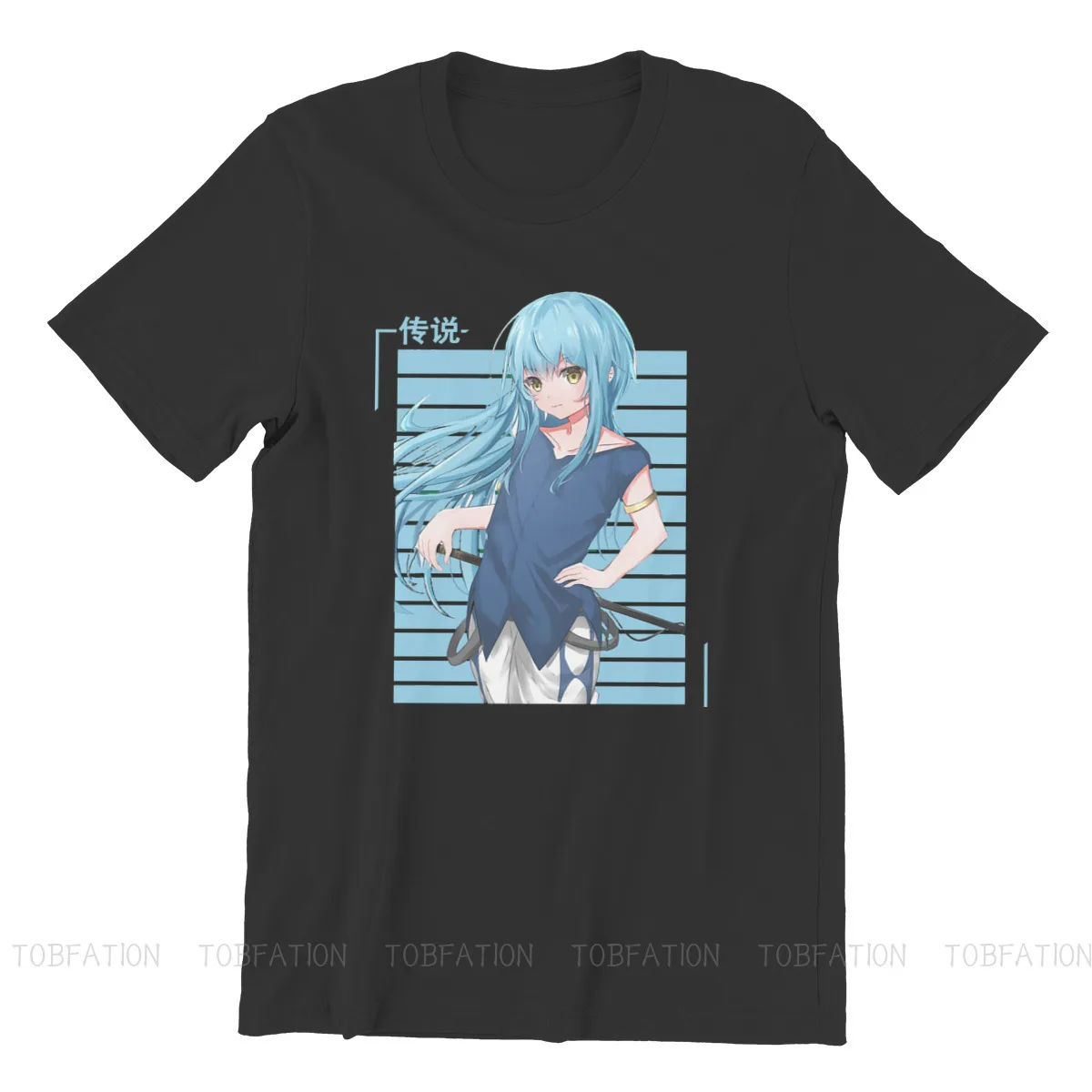 Модные футболки rimuru с рисунком из аниме I Time Get Reincarnated as a Slime мужские топы чистого