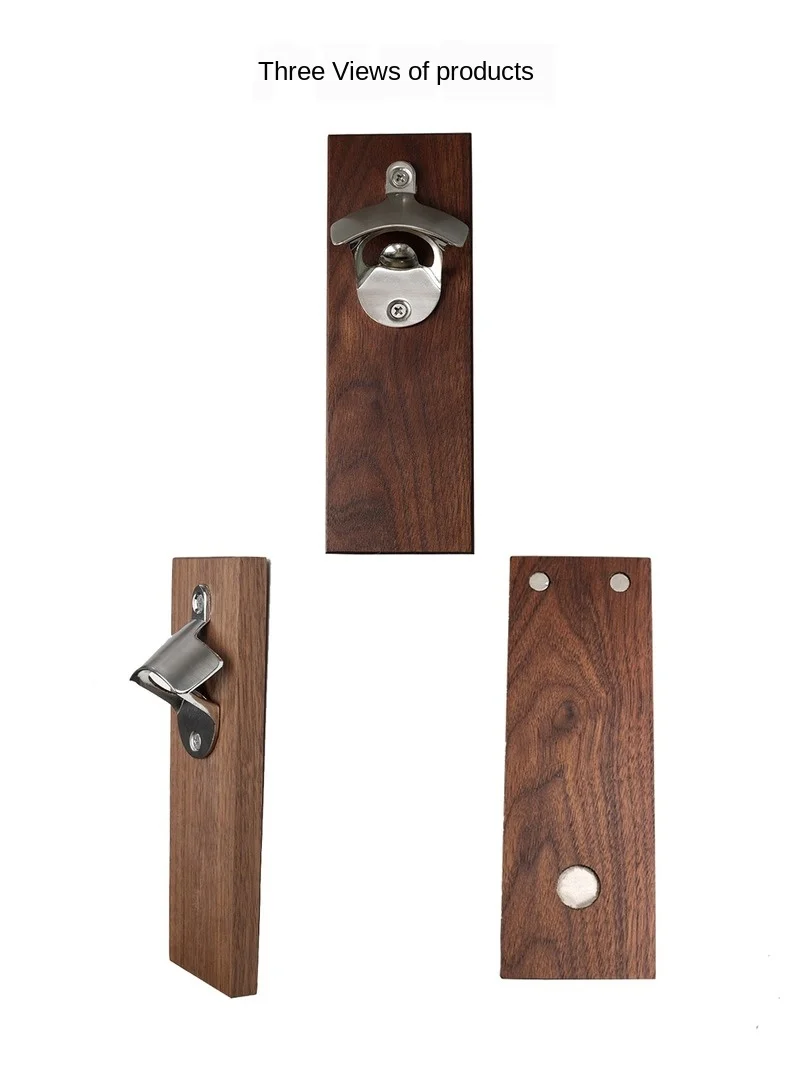 Открывалка для пивных бутылок Многофункциональная крышка магнитный открывалка