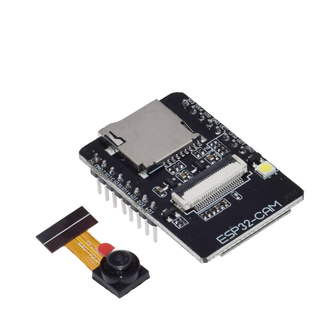 ESP32-CAM беспроводной доступ в Интернет Wi-Fi модуль ESP32 серийный wi-fi ESP32 CAM макетная плата 5V Bluetooth с OV2640 Камера модуль Nodemcu