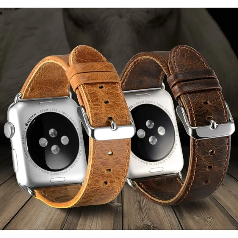 Роскошный ремешок в стиле ретро для часов Apple Watch Band Series 1 2 3 38 мм 42 40 44 iWatch 4 5|strap for