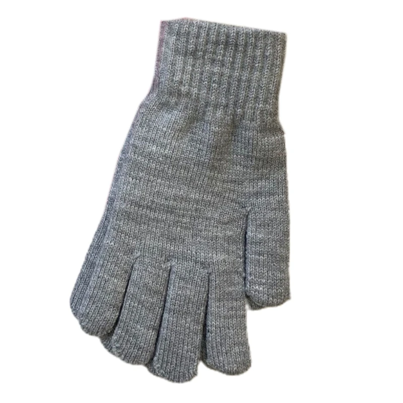 

Unisex Winter Knit Touch Screen Gloves Solid Color Windproof Full Finger Mittens X7JB