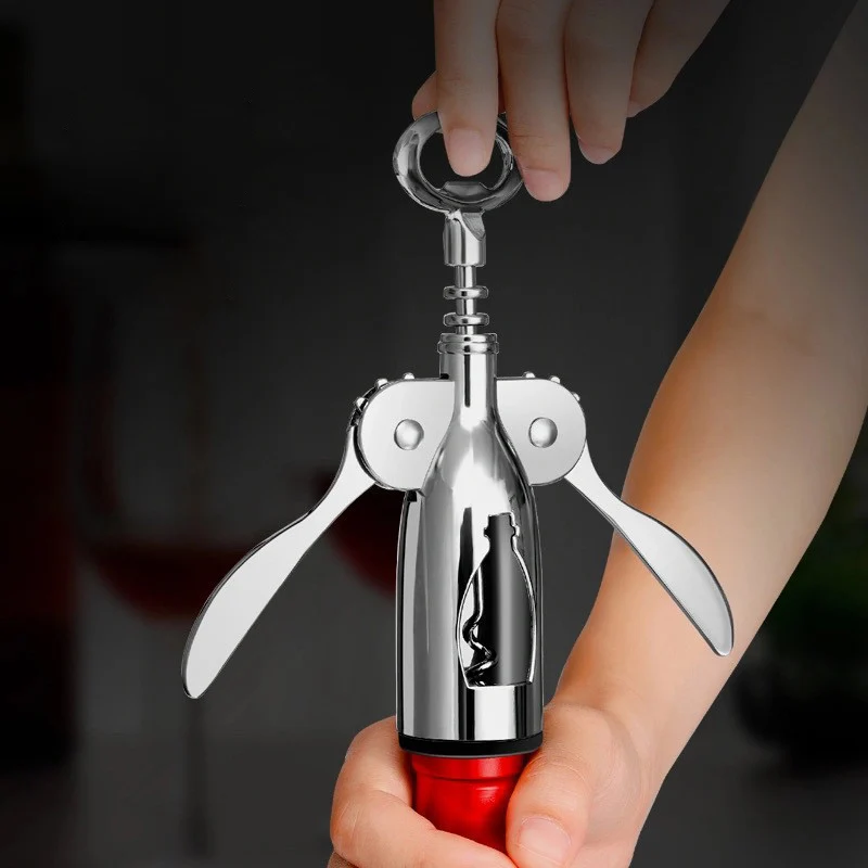 1 шт. открывалка для красного вина из нержавеющей стали металлический штопор | Дом